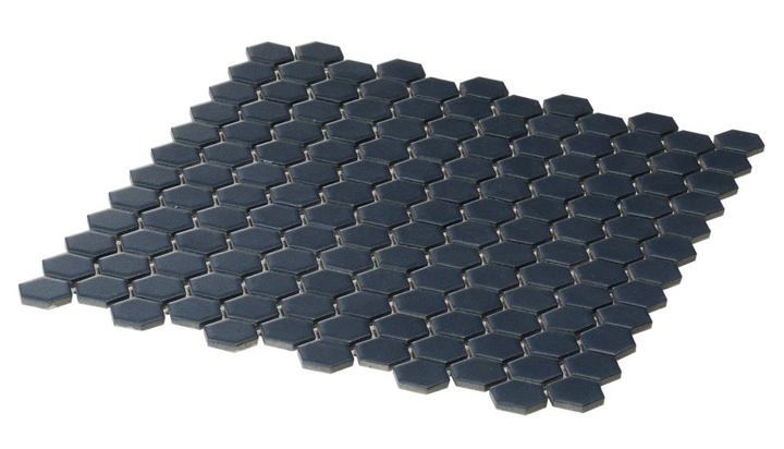 MATRIX HEXAGON NAVY MOSAIC