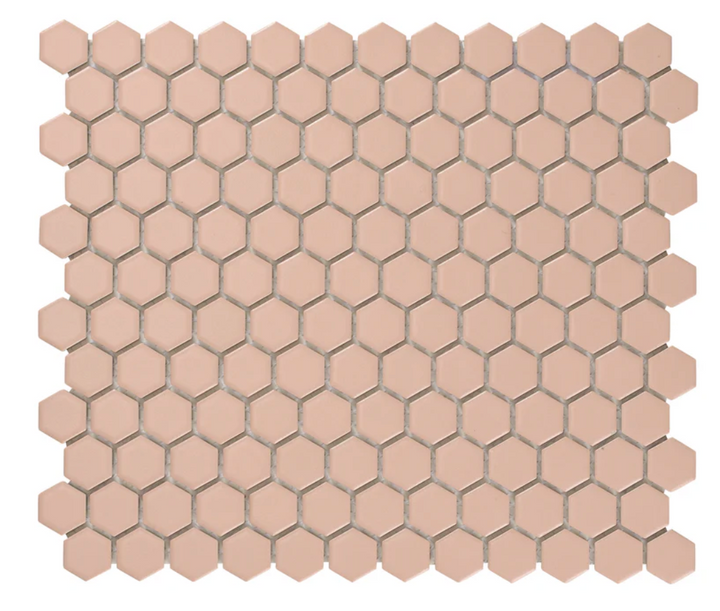 MATRIX HEXAGON BLUSH MOSAIC