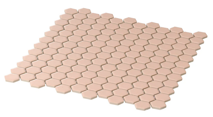 MATRIX HEXAGON BLUSH MOSAIC