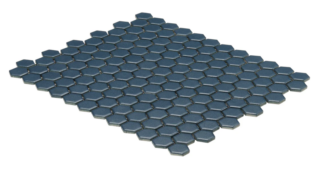 MATRIX HEXAGON BLUE MOSAIC
