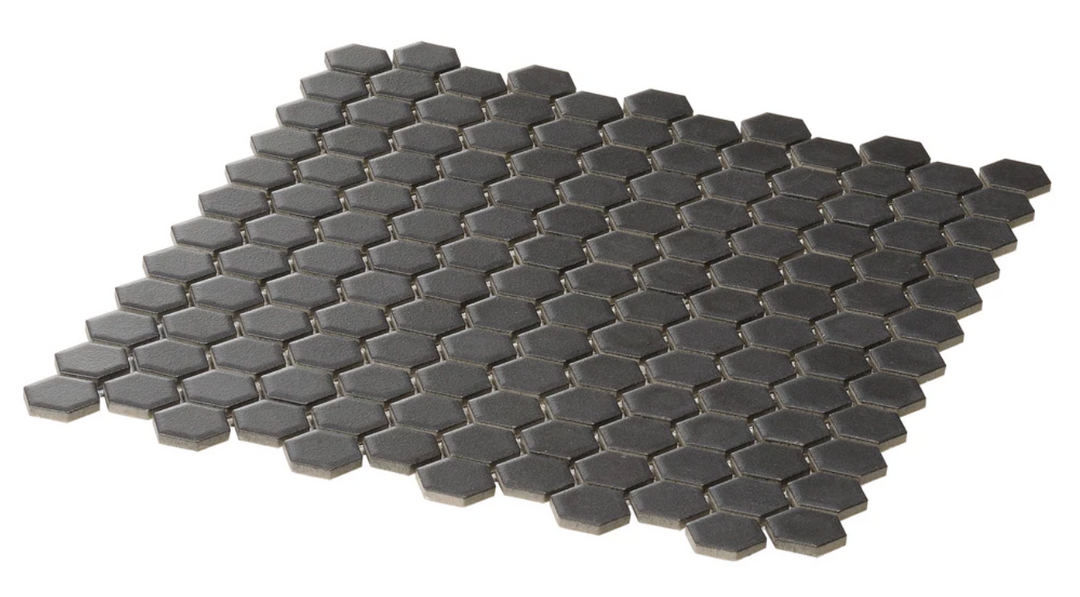 MATRIX HEXAGON BLACK MOSAIC