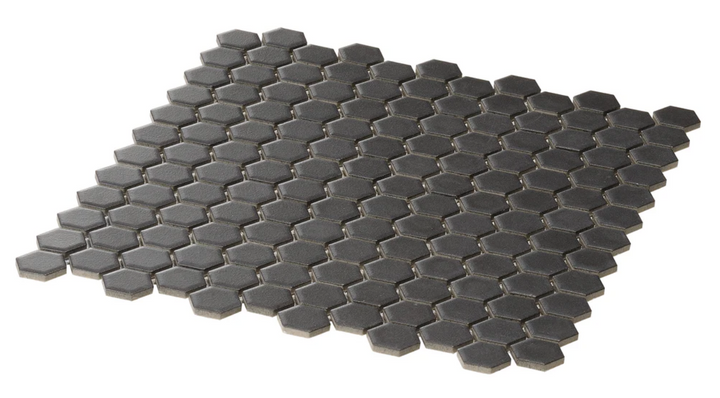 MATRIX HEXAGON BLACK MOSAIC