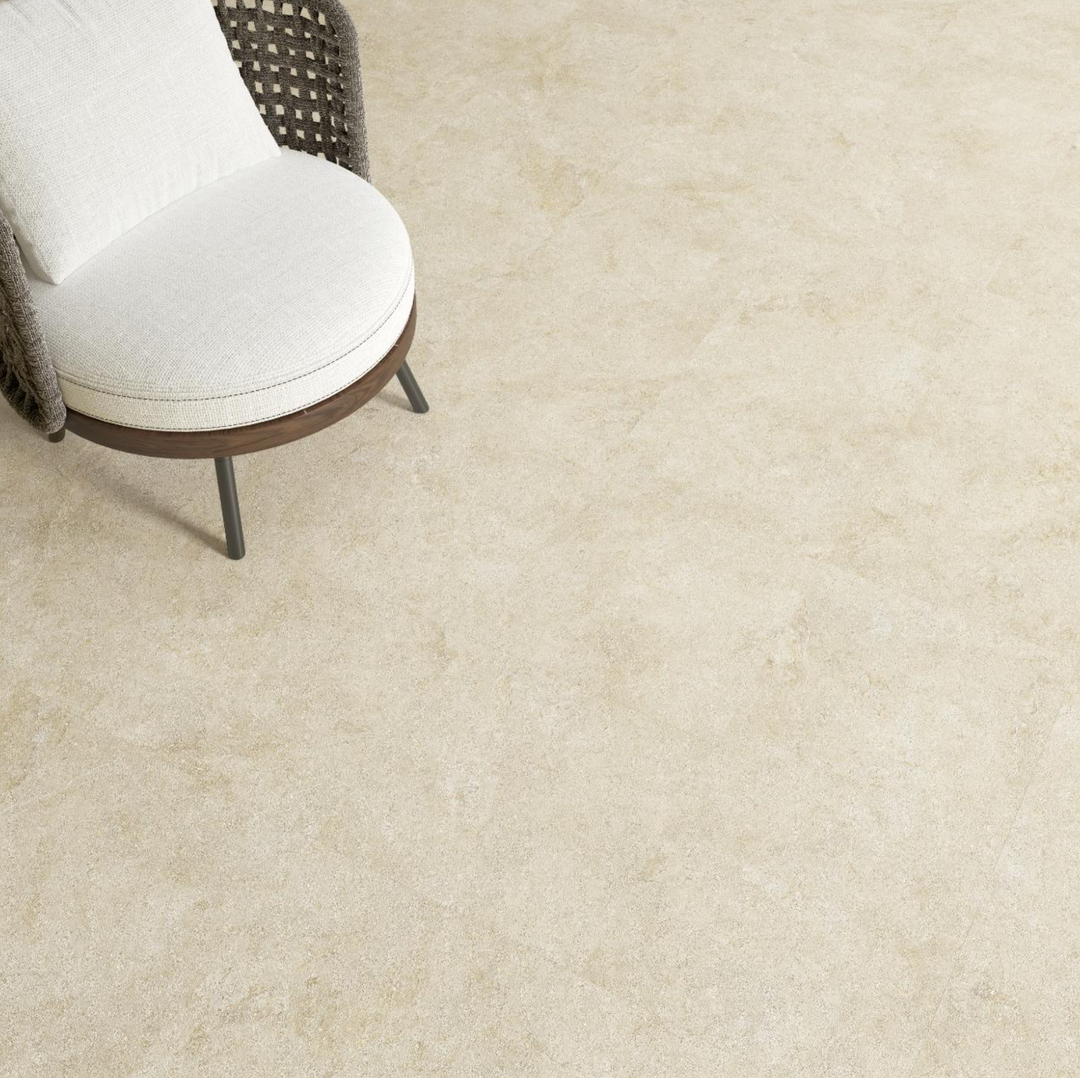 BELLANO BEIGE PORCELAIN TILE 600X600MM