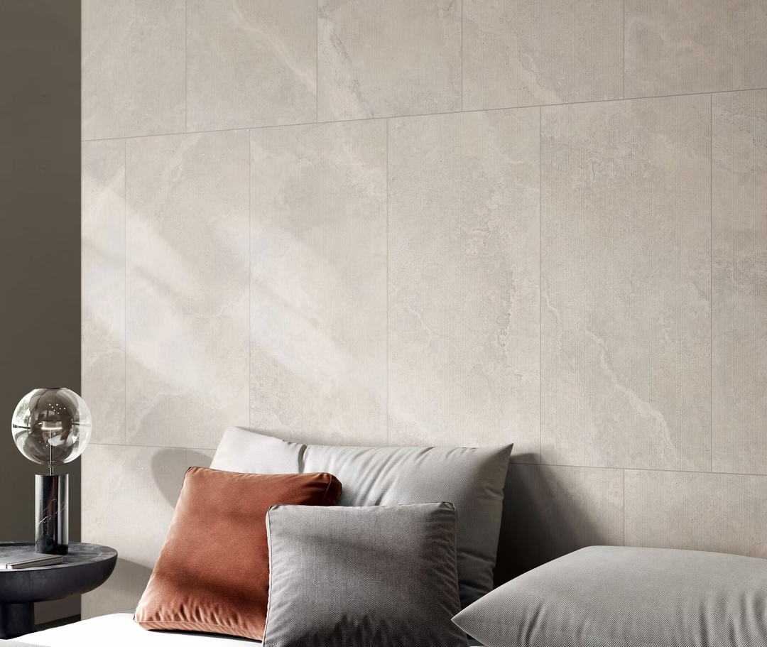 TRAVERTINE ROYALE BIANCO PORCELAIN TILE