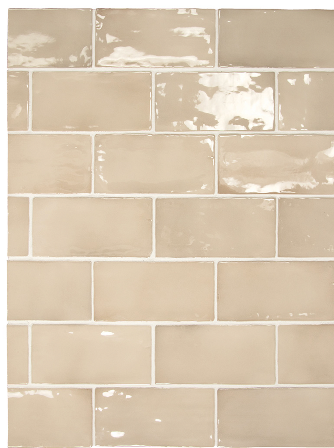 MARLOWE BEIGE GLOSS WALL TILE 150x75MM