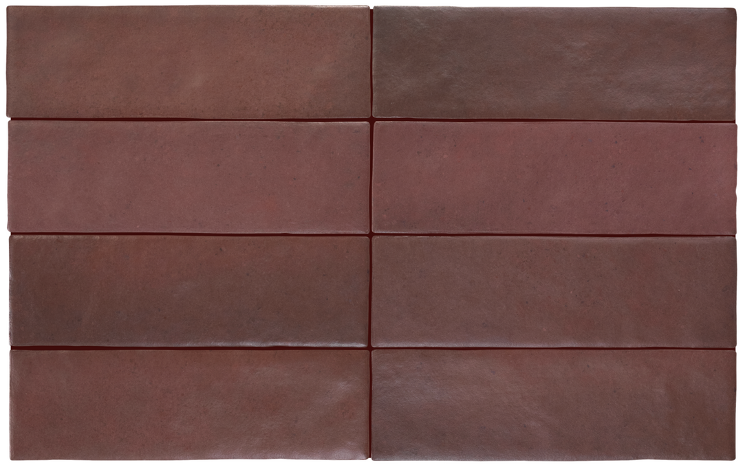 MARGOT BURGUNDY MATT 200X65MM