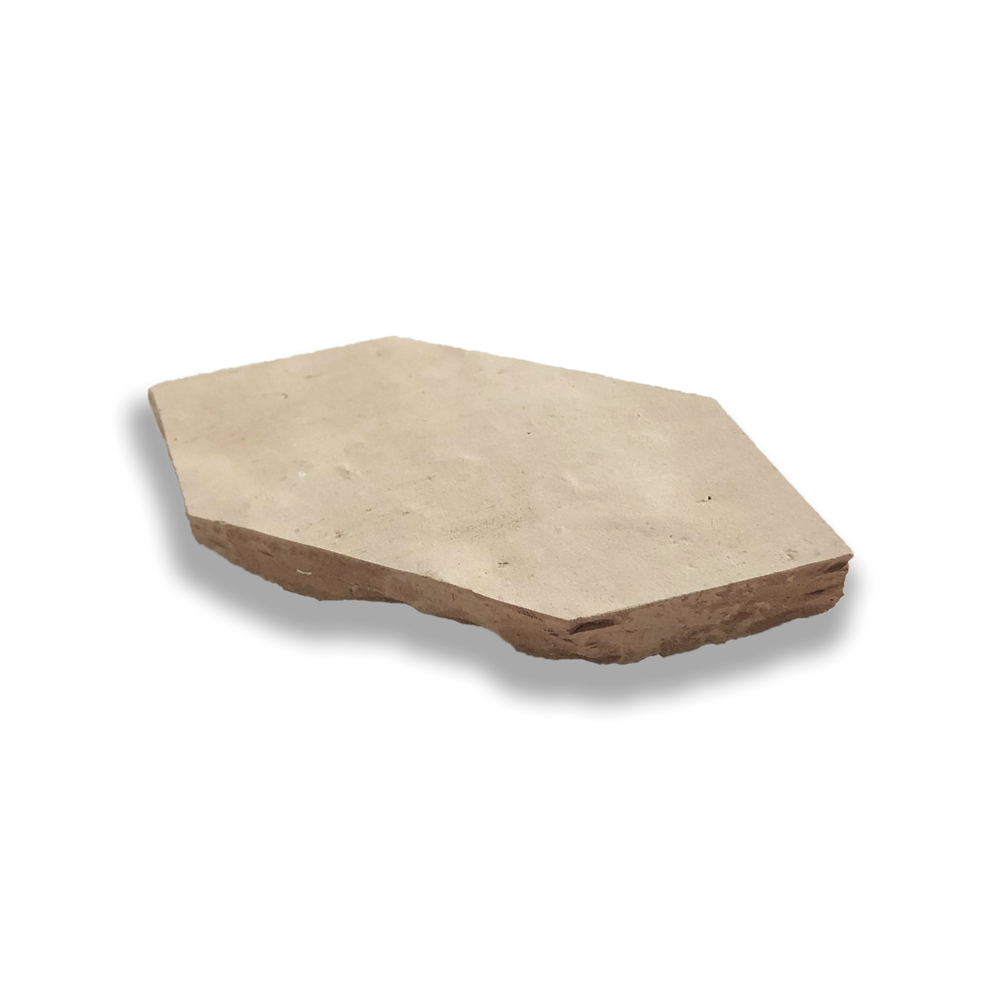MOROCCAN LONG HEXAGON CLAY NATURAL COTTO