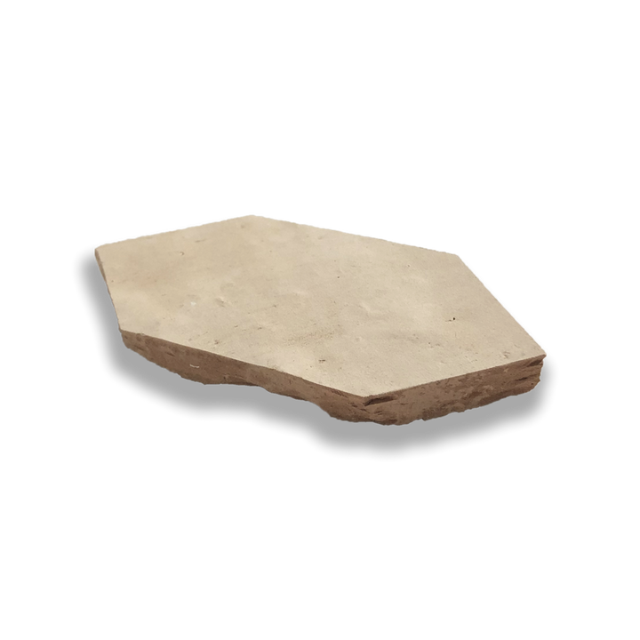 MOROCCAN LONG HEXAGON CLAY NATURAL COTTO