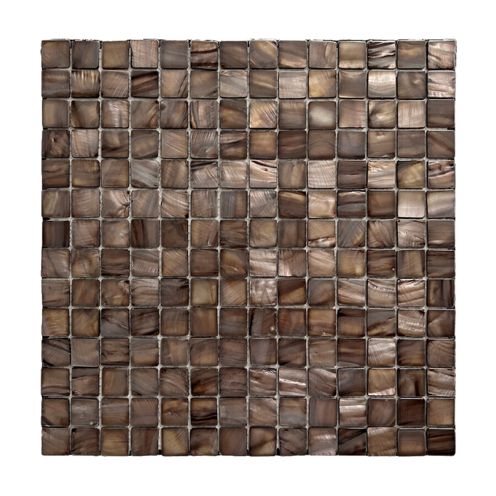 MOTHER OF PEARL MOSAIC COPPER SQUARE