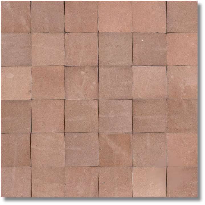 MOROCCAN ZELIGE BLUSH TERRACOTTA