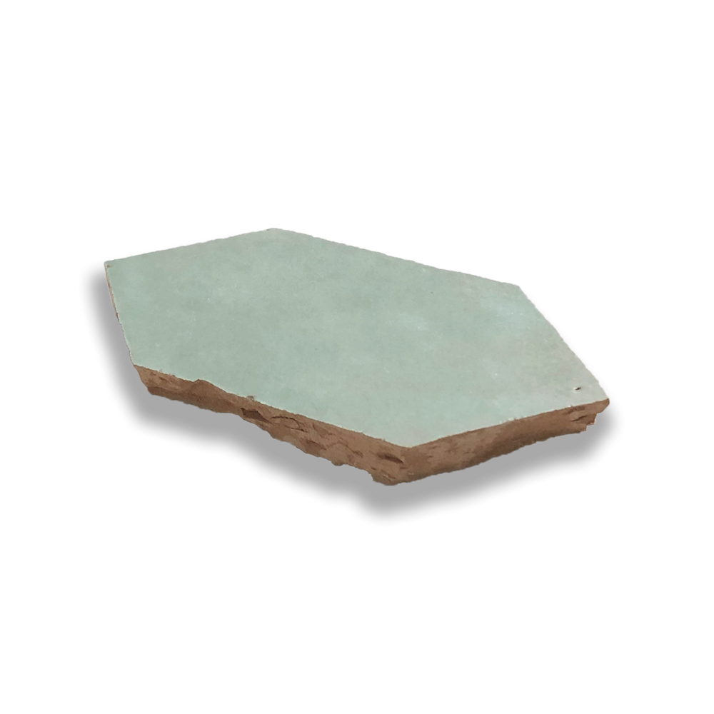 MOROCCAN LONG HEXAGON SAGE
