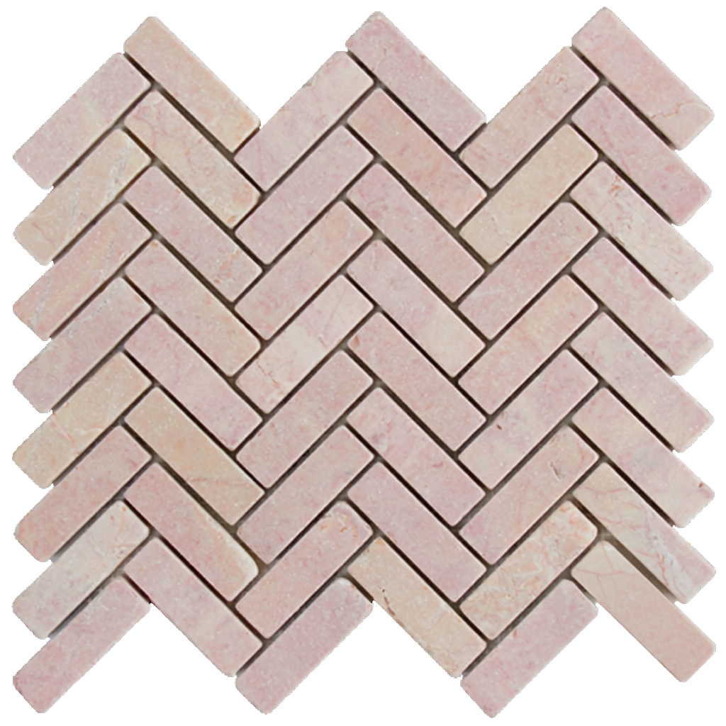 ROSARIO TUMBLED HERRINGBONE MOSAIC