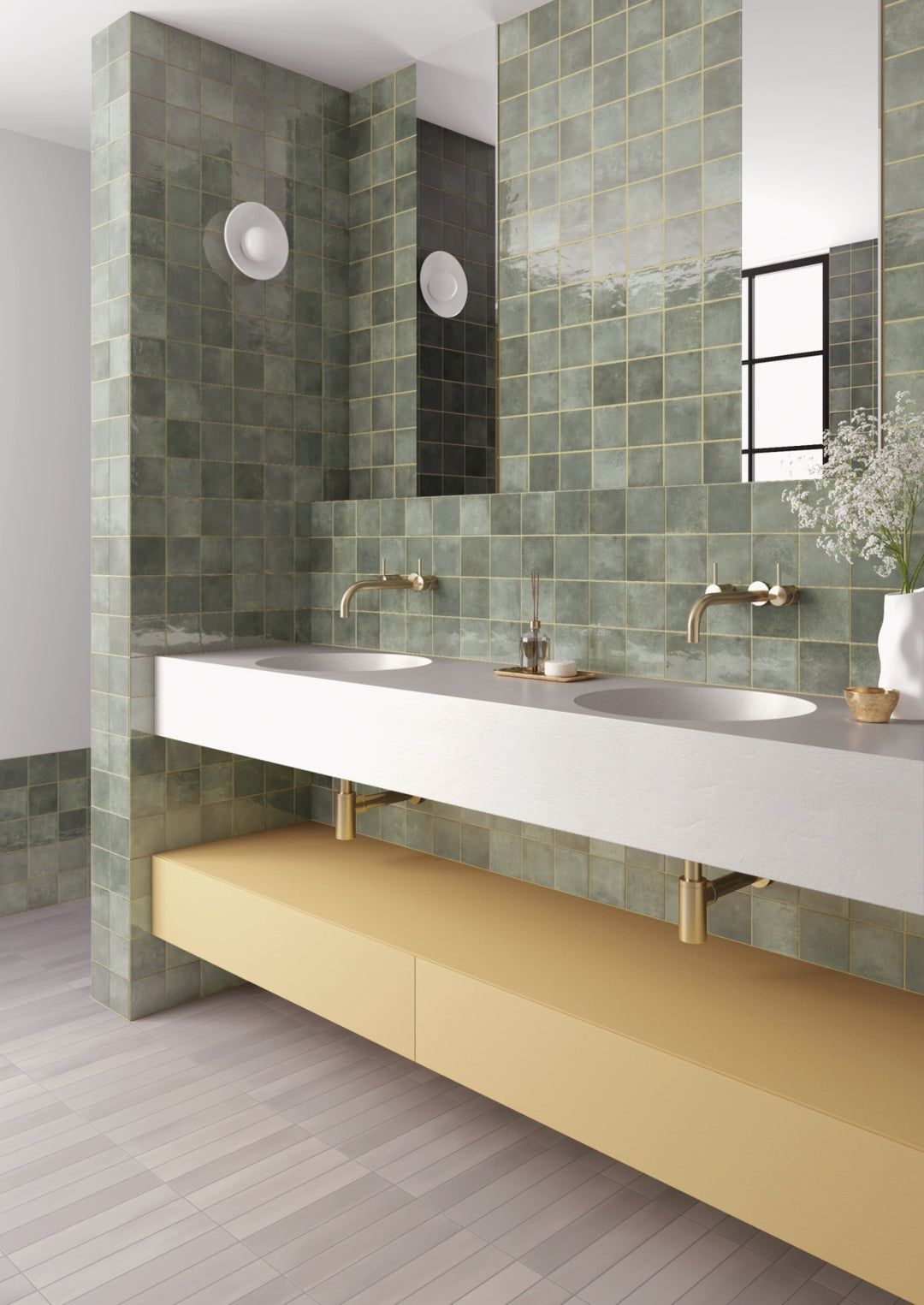 VIDA OAK MOSS GLOSS 100X100